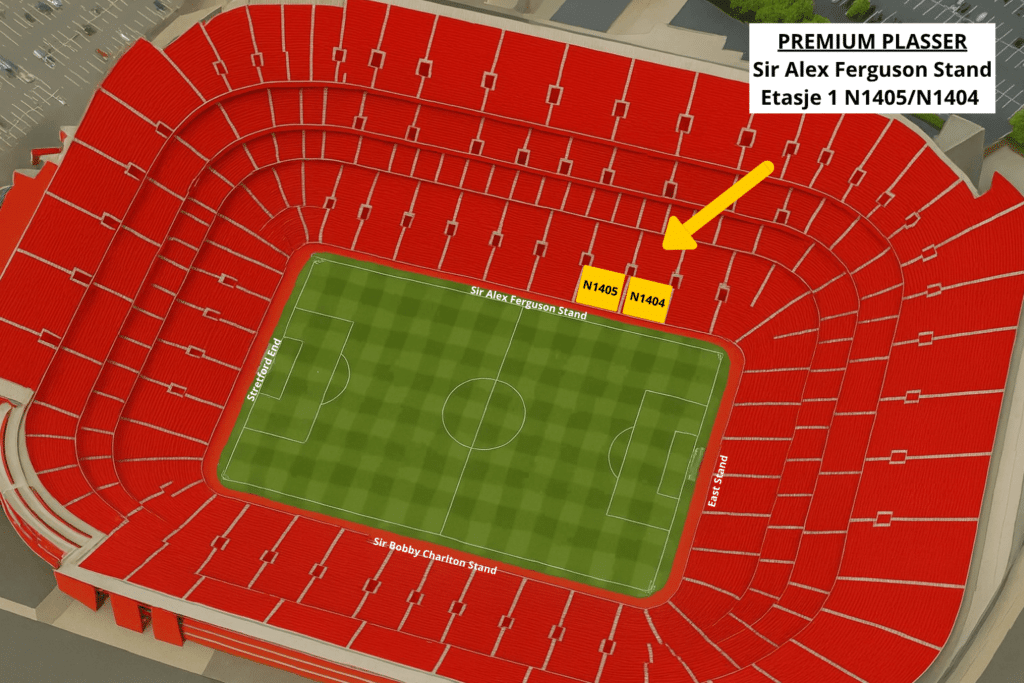 Fotballtur med barn til Manchester United