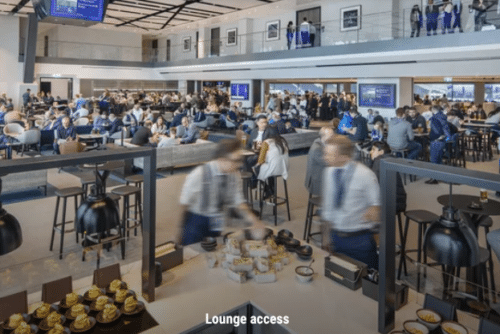 Lounge inkluder i VIP pakkene