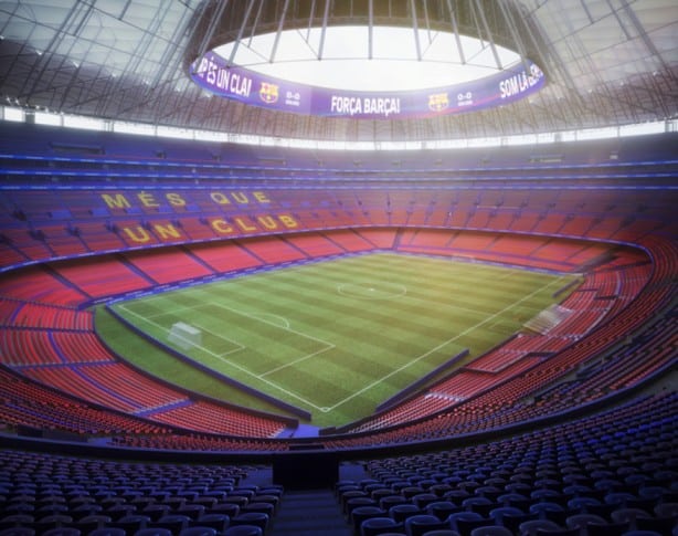 Camp Nou stadion - Barcelona FC