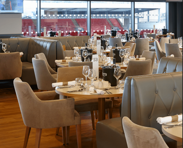 The beautiful game lounge